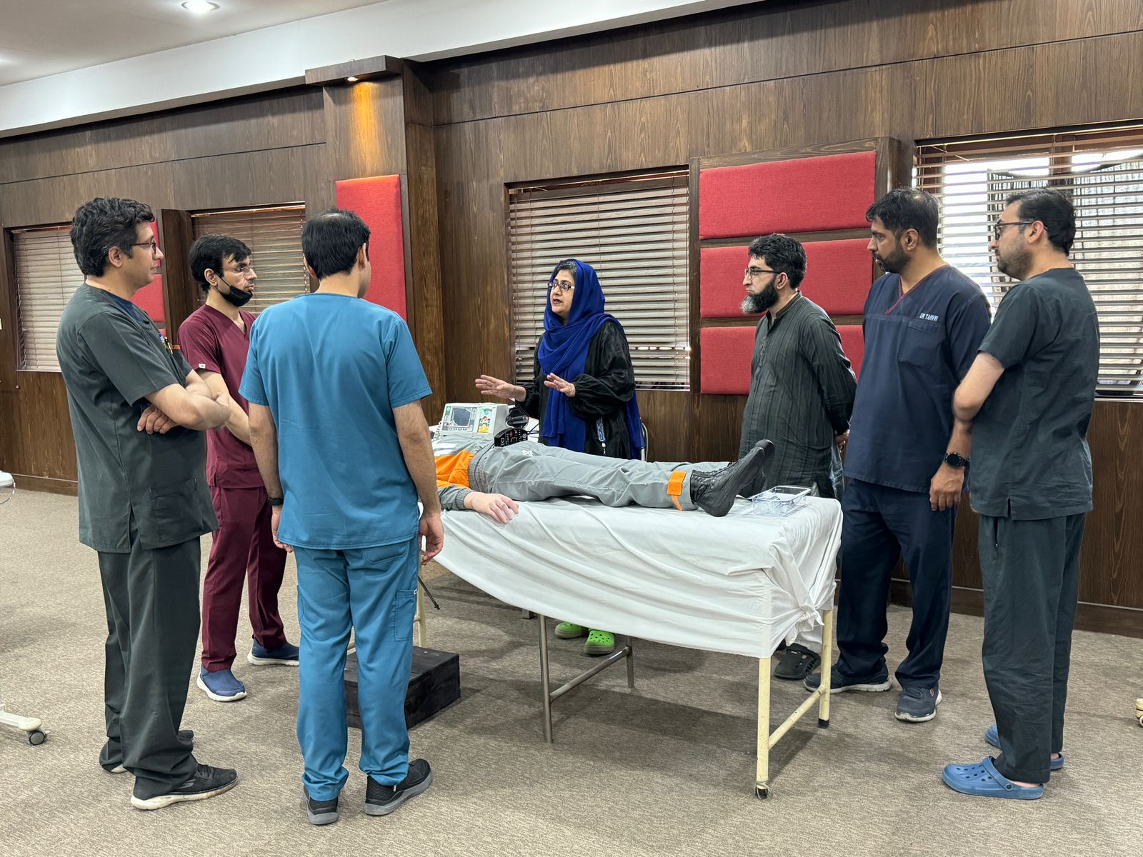 Hands-on CPR and first aid training session at International Training Center Islamabad — photo 3