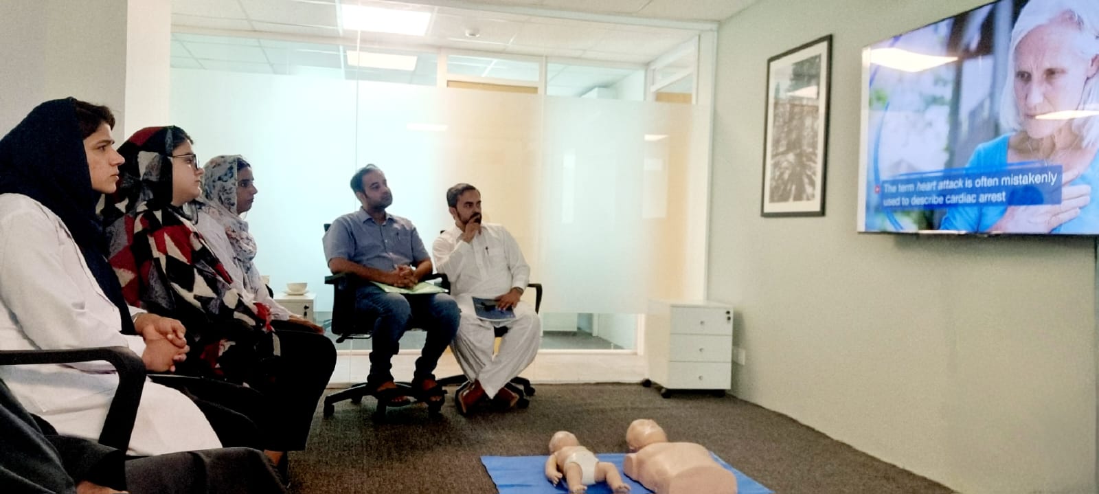 Hands-on CPR and first aid training session at International Training Center Islamabad — photo 5