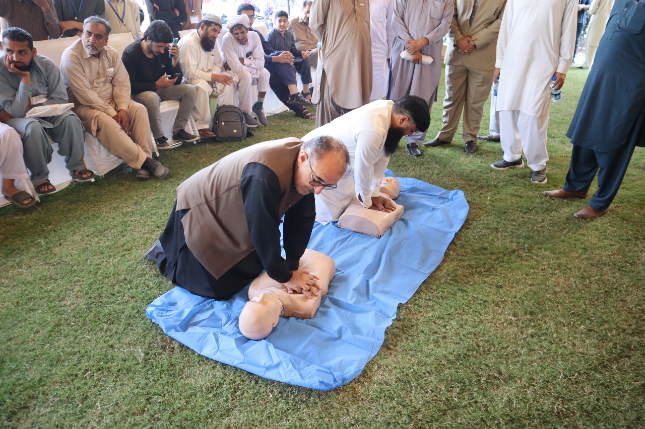 Hands-on CPR and first aid training session at International Training Center Islamabad — photo 6