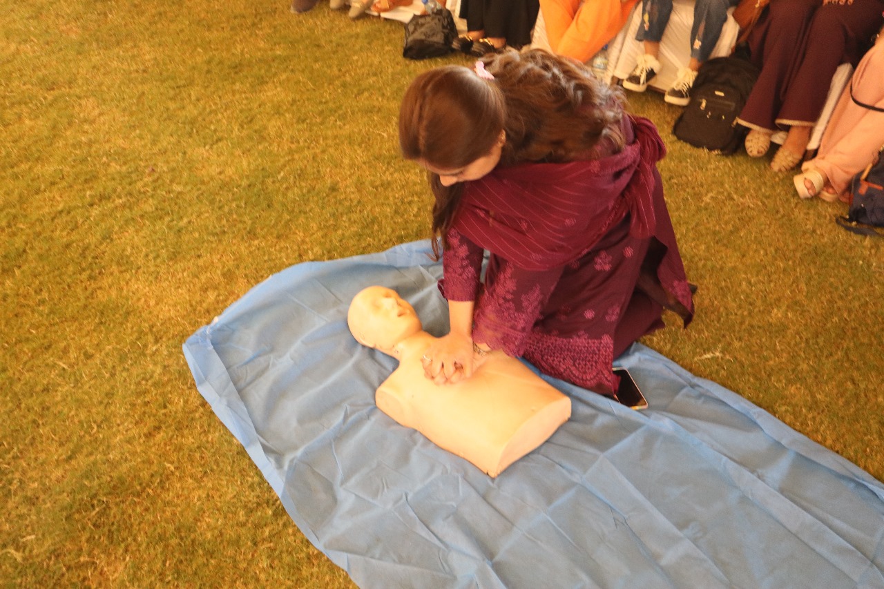 Hands-on CPR and first aid training session at International Training Center Islamabad — photo 10