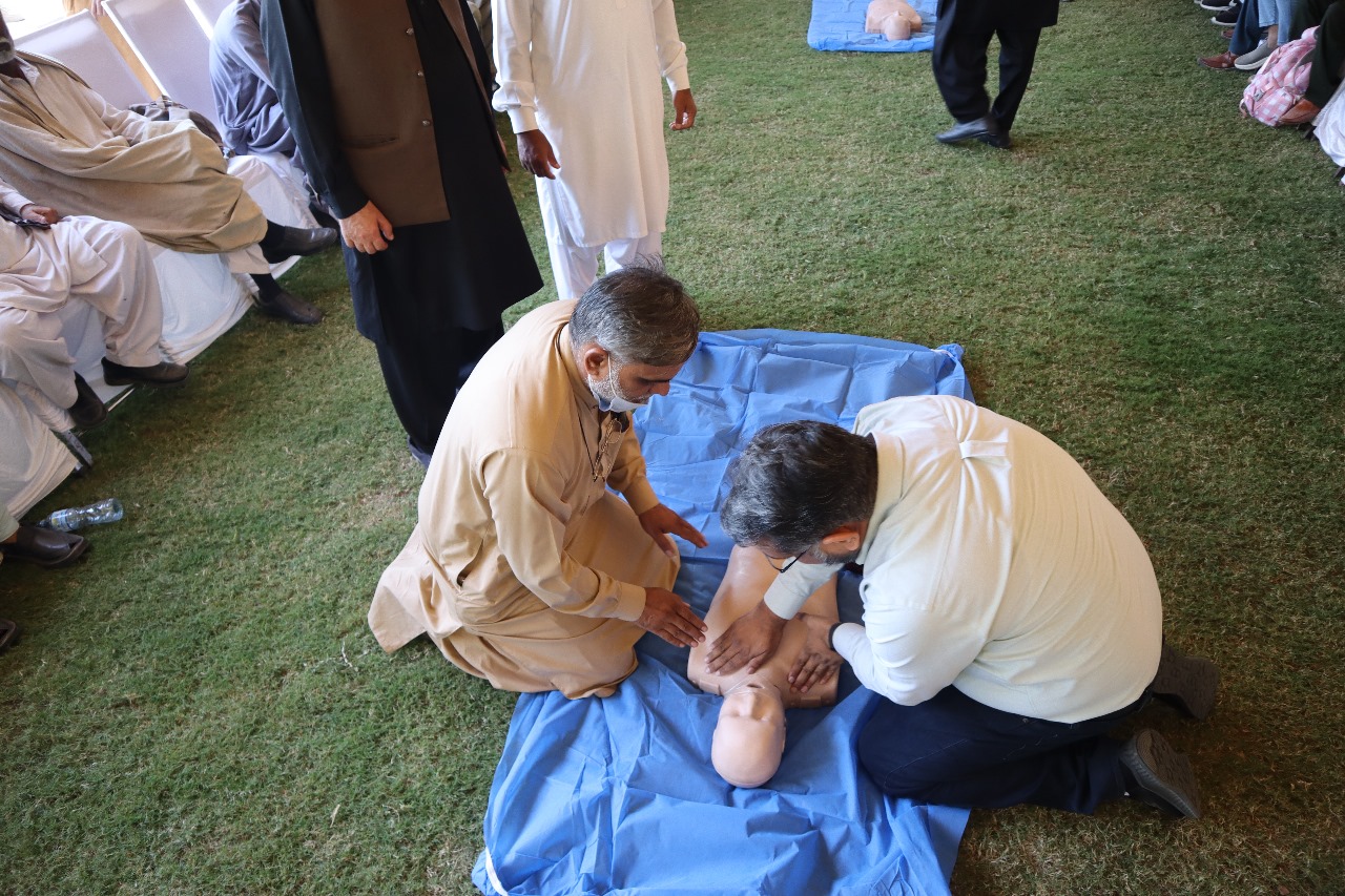 Hands-on CPR and first aid training session at International Training Center Islamabad — photo 13