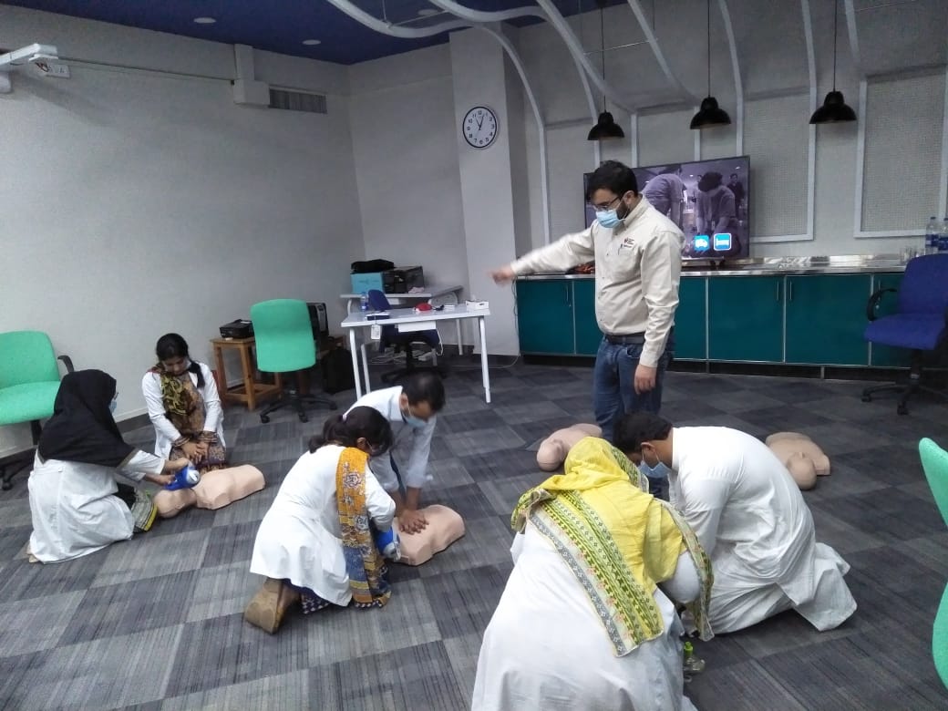 Hands-on CPR and first aid training session at International Training Center Islamabad — photo 14
