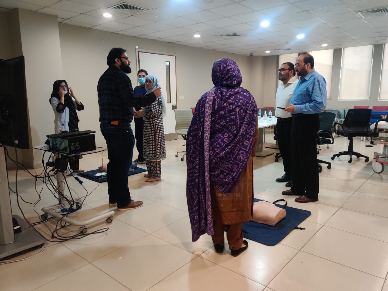Hands-on CPR and first aid training session at International Training Center Islamabad — photo 16